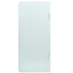 Zidna pregrada za pisoar 90 x 40 cm od kaljenog stakla