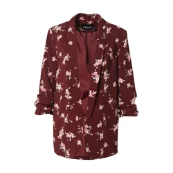 PIECES Blazer PCBOSS roza/vinsko rdeča/bela