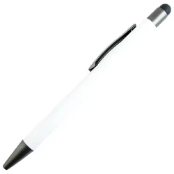 Olovka kemijska metalna gumirana plus touch pen yfa 2665c bergen sha.bijelo/antracit