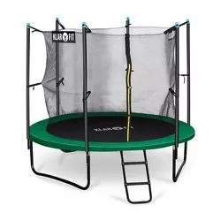 KLARFIT trampolin Rocketboy 250, 250cm, zelen