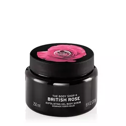 British Rose Exfoliating Gel Body Scrub 250ML