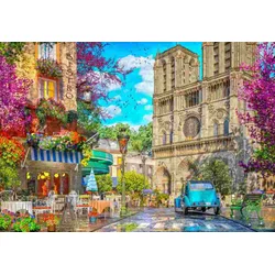 BlueBird - Puzzle Notre Dame popoldne - 1 000 kosov