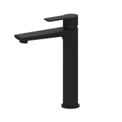 Baterija za lavabo MINOTTI STELA visoka mat crna
