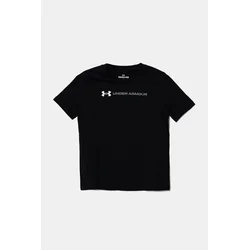 Boys T-shirt Under Armour B Logo Wordmark SS