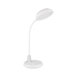 Globo 58496W - LED prigušiva stona lampa na dodir KIRK LED/12W/230V bela