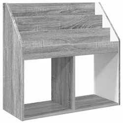 Polica za knjige za djecu Siva Sonoma 72,5 x 29,5 x 69 cm