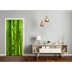 tulup.si Nalepka na vratih Bamboo 75x205 cm