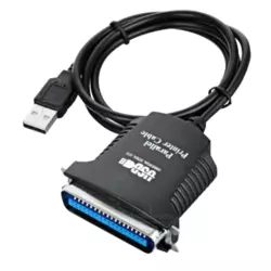 LINKOM USB 2.0 na LPT port - LINKOM414 - LPT USB A 2.0 Crna