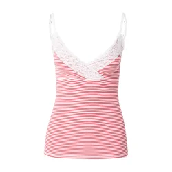 HOLLISTER Top  rdeča / volneno bela