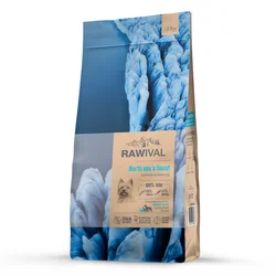 RAWIVAL Suva hrana za odrasle pse patuljastih i malih rasa sa lososom i haringom 2.5 kg