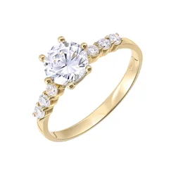 DIAMANT LETERNEL Prstan zlata