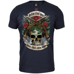 011Shop Muška majica kratkih rukava Jedan život, jedna šansa, Teget