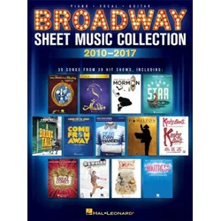 BROADWAY SHEET MUSIC COLLECTION 2010-2017 PVG