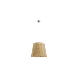 Lestenec na vrvici CANNUCIA 1xE27/15W/230V bež