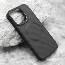 Futrola CARBON MagSafe za iPhone 16 Pro (6.3) crna