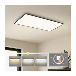Brilagi - LED plafonsko svetlo SLIMFRAME LED/80W/230V 120x60 cm 3000/4000/6000K crna