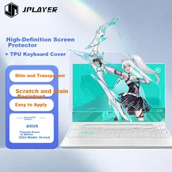 JPlayer Zaštitna folija za tastaturu i ekran ASUS Tianxuan Ryzen AI Edition,16, 2024
