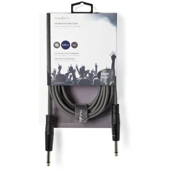 COTH23000GY50 Mono audio kabl, 6.35 mm Muski na 6.35 mm Muski, Nickel Plated, 5.00 m, Okrugli, PVC