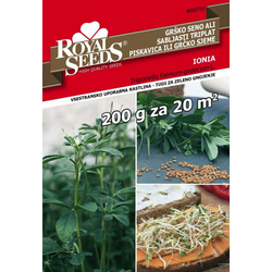 SEME ROYAL SEEDS Grško seno ali triplat ZA ZELENO GNOJENJE 200g ŠK