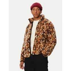 Napapijri Flis T-Fleeve Fz NP0A8AO4 Rjava Regular Fit