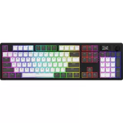 HATOR Skyfall Pro Wireless 100 tipkovnica Igranje USB + RF Wireless + Bluetooth QWERTY US Engleski Crno, Sivo