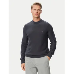 BOSS Pulover Arion 50527584 Mornarsko modra Regular Fit