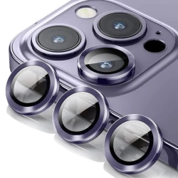 Zastita za kameru RING za iPhone 15 Pro Max (6.7) ljubicasta