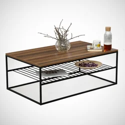 Hanah Home Klub sto Etna 95x43x55cm Orah