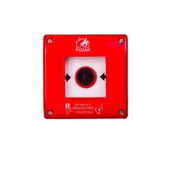 Nadometna tipka za požarni alarm 1NO 1RO OP1-W01-A11-M