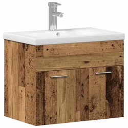 Vidaxl Kopalniška omarica Star les 60 x 38,5 x 46 cm Konstruiran les