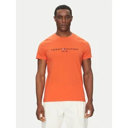 TOMMY HILFIGER Majica mornarska/jastog/rdeča/bela