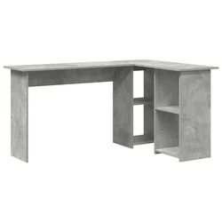 Stol Betonski sivi 142 x 102 x 73 cm Konstruirano drvo
