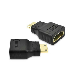 E-GREEN Adapter Mini HDMI (M) - HDMI (F) crni