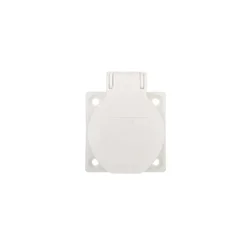 PCE Vtičnica za ploščo 10/16A 2P+Z 230V bela IP54 1050-0ws