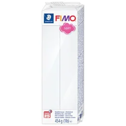 MASA ZA MODELIRANJE  454G FIMO SOFT STAEDTLER 8021-0 BELA