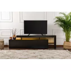 Hanah Home TV komoda Beliz, 192 cm, Crna