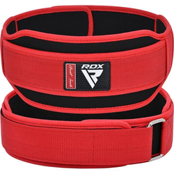 RDX Pas za dvigovanje uteži RX5 rdeč XL