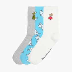 Cropp - 3 pack čarapa The Moomins - šareno