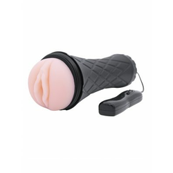 ARGUS Masturbator sa vibracijom Pussy, 7 funkcija, Crni