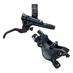 KOČNICA SHIMANO SLX BL-M7100 + BR-M7100 ZADNJI DISK SET DESNA RUČICA + ZADNJA ČELJUST METAL PAD CRNA