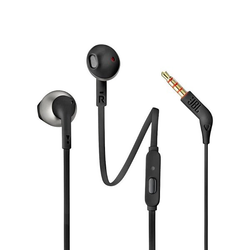 JBL slušalice sa mikrofonom, TUNE205, crne JBLT205BLK