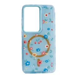 Maska Mag Case Floral Series za Samsung S26 Ultra/ S948B plava