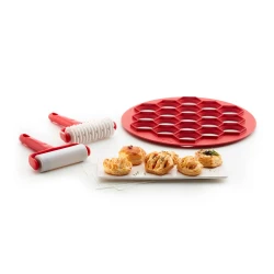 Komplet za peko piškotov Lekue Mini Pies Kit