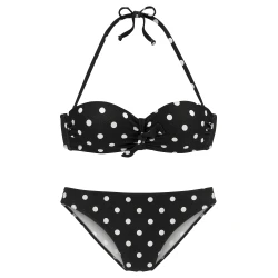 LASCANA Bikini, črna