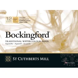 St Cuthberts Mill Bockingford Rough Skicirka 29,7 x 21 cm 300 g White
