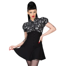 Žensko krilo KILLSTAR - Daddy-O - Black - KSRA010875