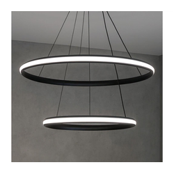 LED prigušiva luster na sajli LED/90W/230V 3000-6500K prečnik 60 cm + daljinski upravljač