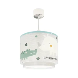 Dalber 60622 - Dečiji luster RHICO AND CROCO 1xE27/15W/230V