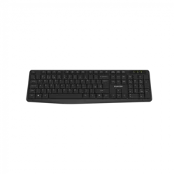 Keyboard KB-W01 EN/AD Wireless Black