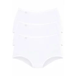 Sloggi   Hlačke 24/7 MICROFIBRE MAXI PACK X3  Bela